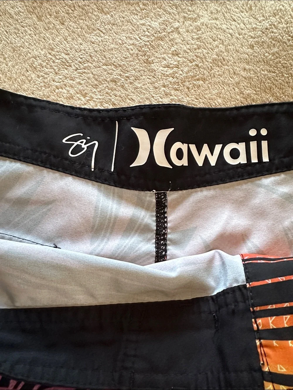 Men's Tropical Gradient Boardshorts - Black, Pink, Purple, Blue